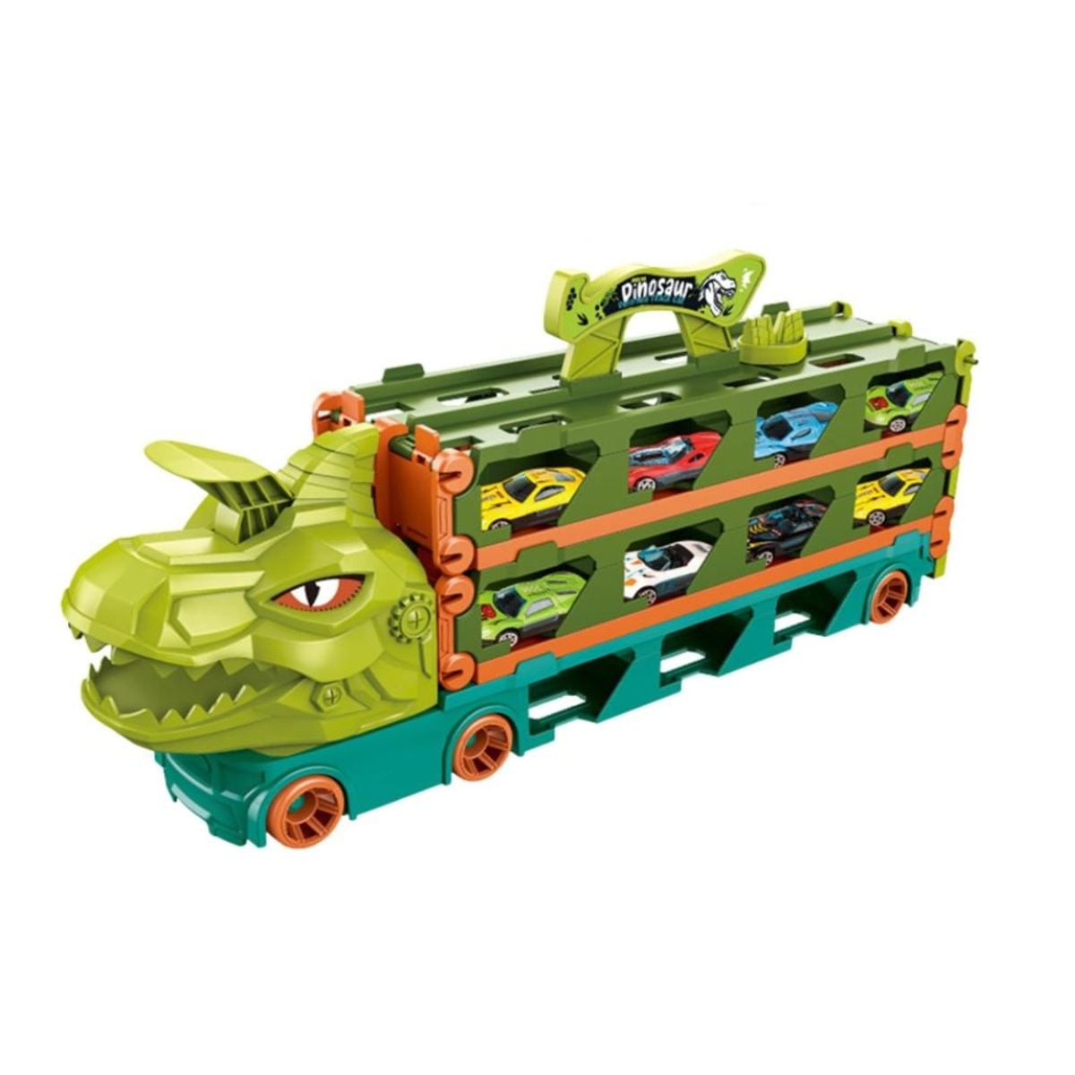 GRUPO CB - Pista de Carros Plegable de Dinosaurio