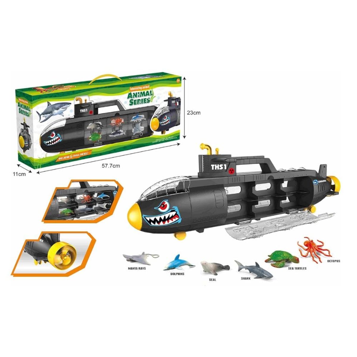 GRUPO CB - Submarino Transportador de Animales Marinos Submar