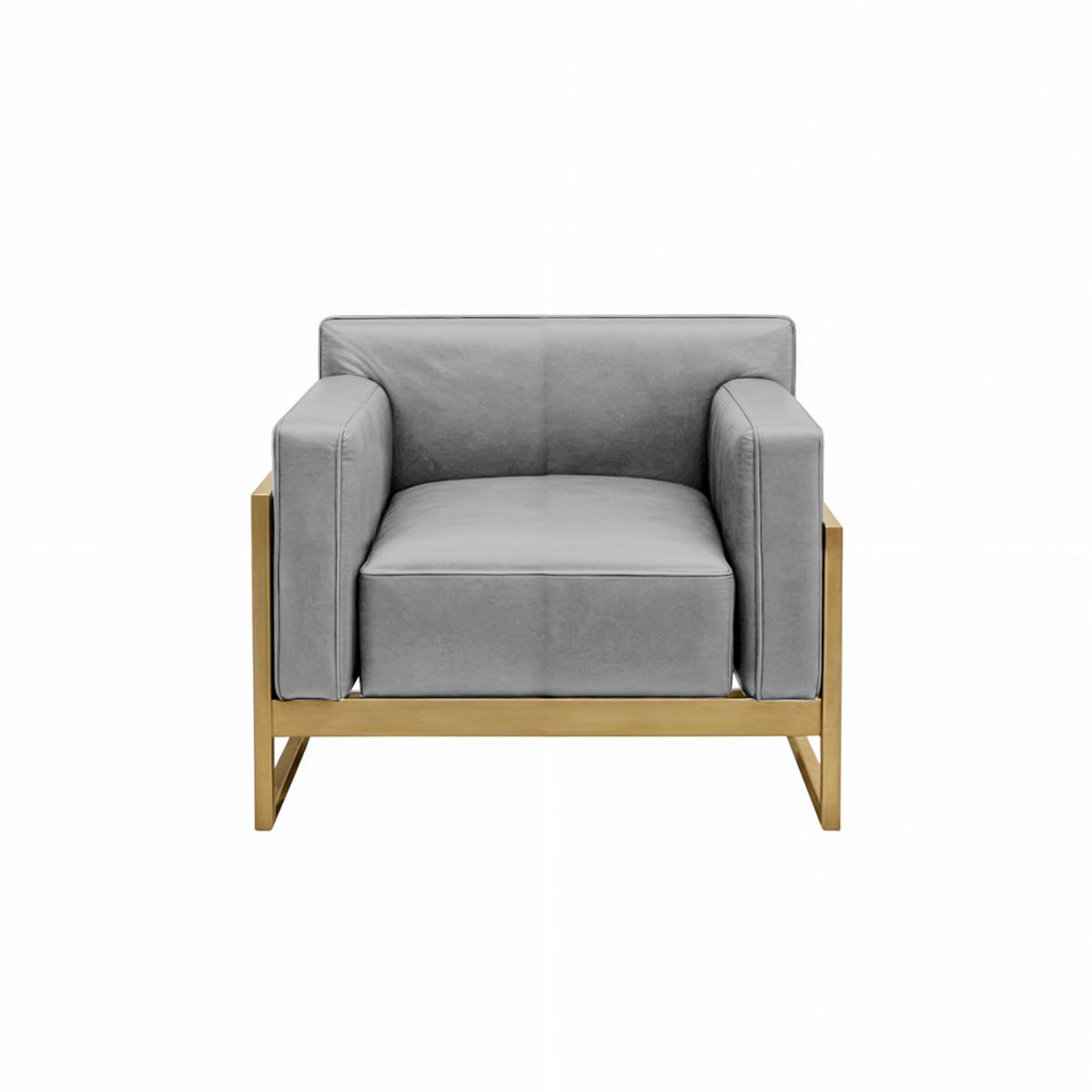 BARAKA HOME - Sofá Luxury Lipkovo 1 Cuerpo - Gris claro