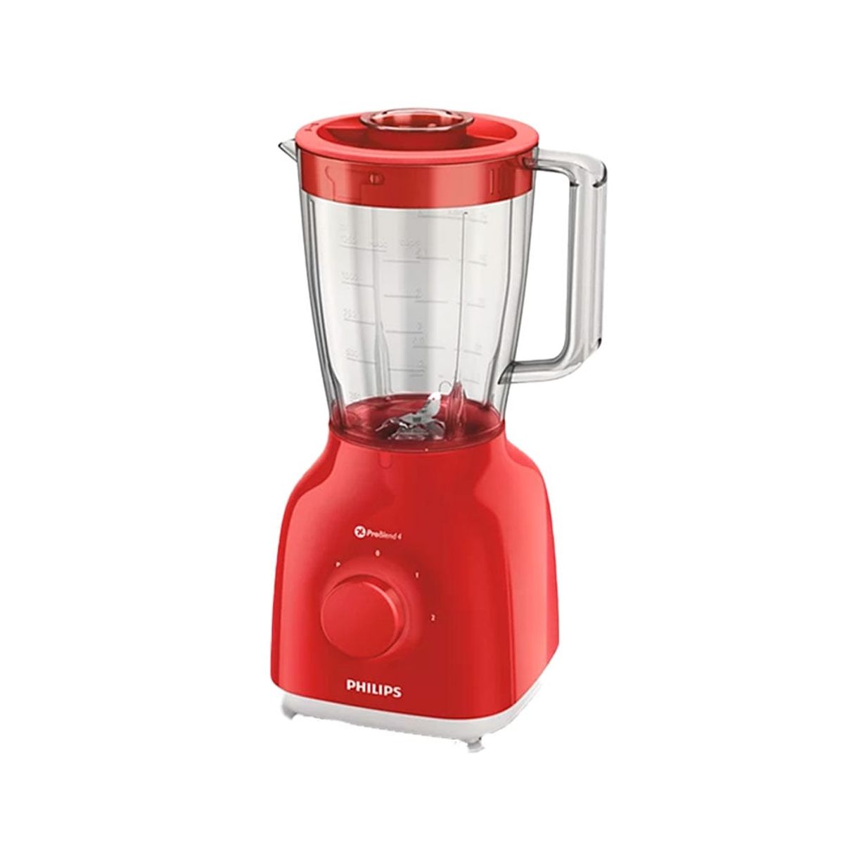 PHILIPS - Licuadora Philips  HR2105/50  1.5Lt 400w 2Vel Roja
