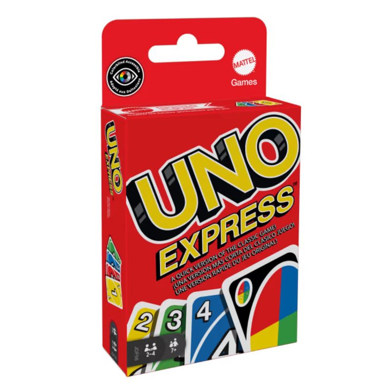 UNO - Uno Express Juego de Cartas Mattel Games