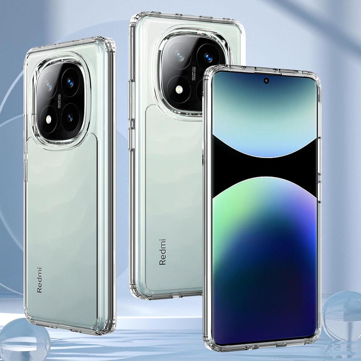 SPACE - Case Space para Redmi Note 14 Pro Plus 5G - Transparente