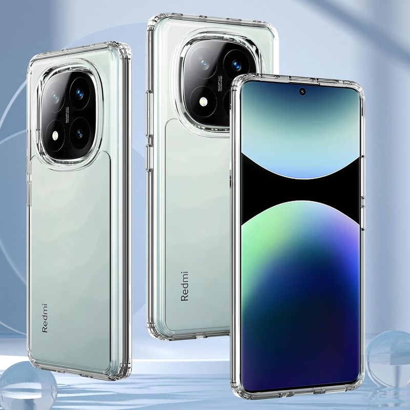 SPACE - Case Space para Redmi Note 14 Pro Plus 5G - Transparente