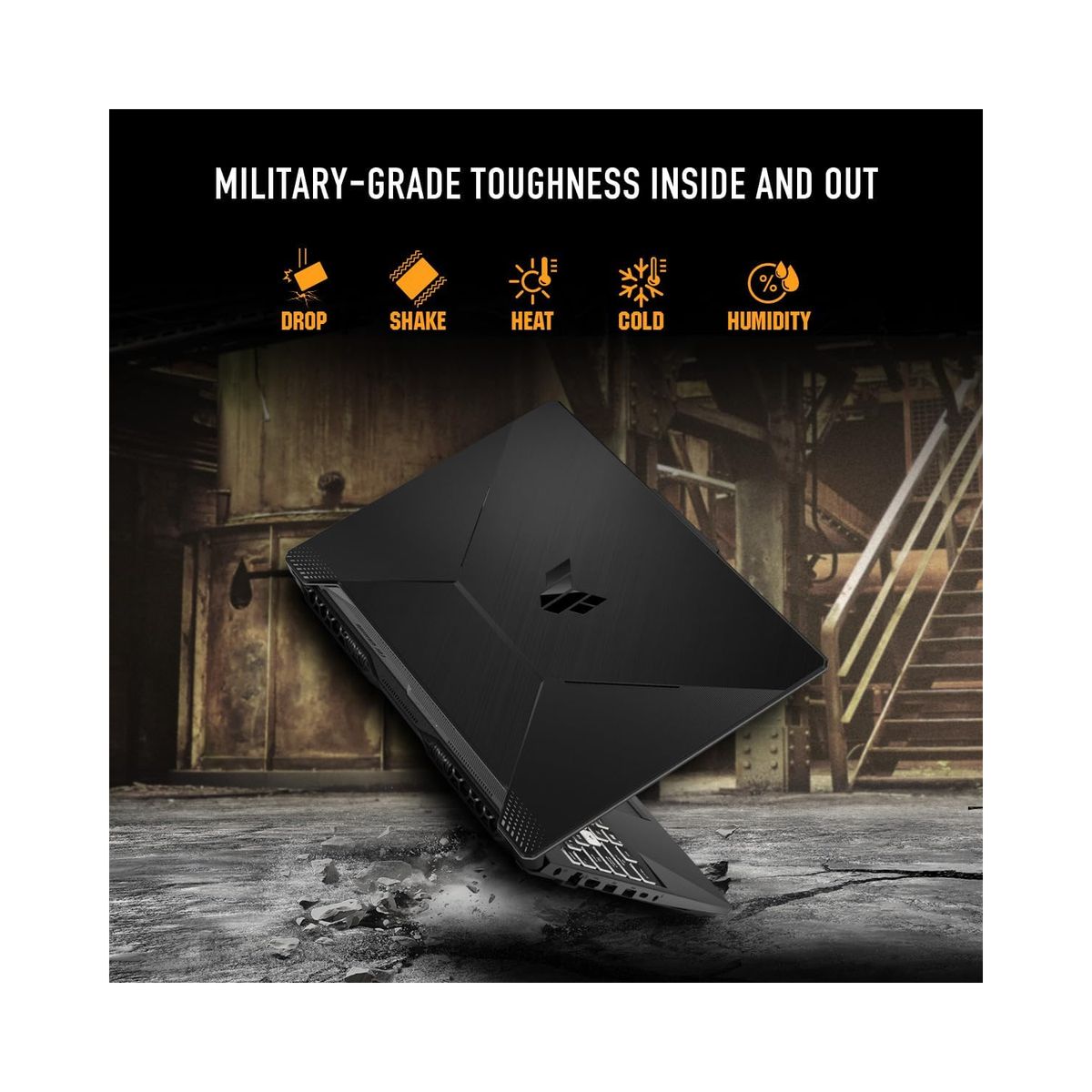 ASUS - Laptop Asus TUF F15 FX507VU-LP180 Intel Core i7 13620H RAM 16GB Disco 1TB SSD Video RTX 4050 6GB