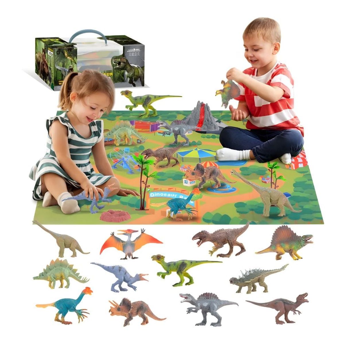 GRUPO CB - Kit Mundo de Dinosaurios