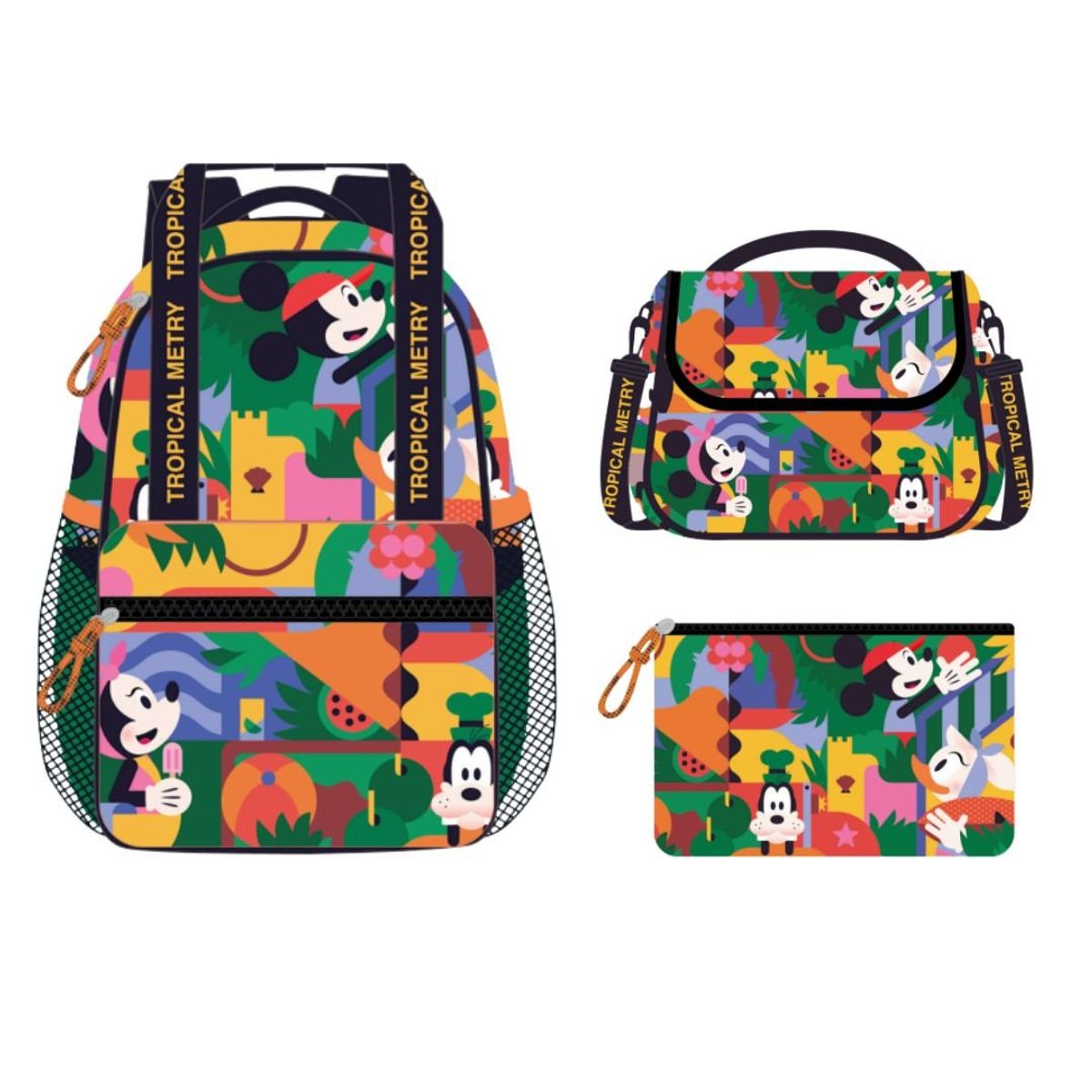 DISNEY - Pack Escolar Mochila Oficio Disney Mickey Mouse Multicolor