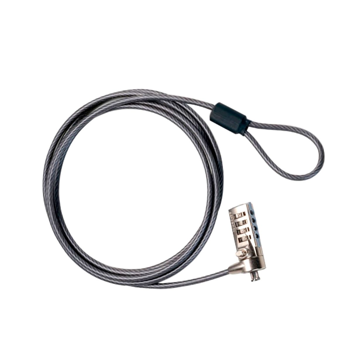 TARGUS - CABLE DE SEGURIDAD CADENA TARGUS CLAVE 4 DIGIT NEGRO PN NBACTGPA410U