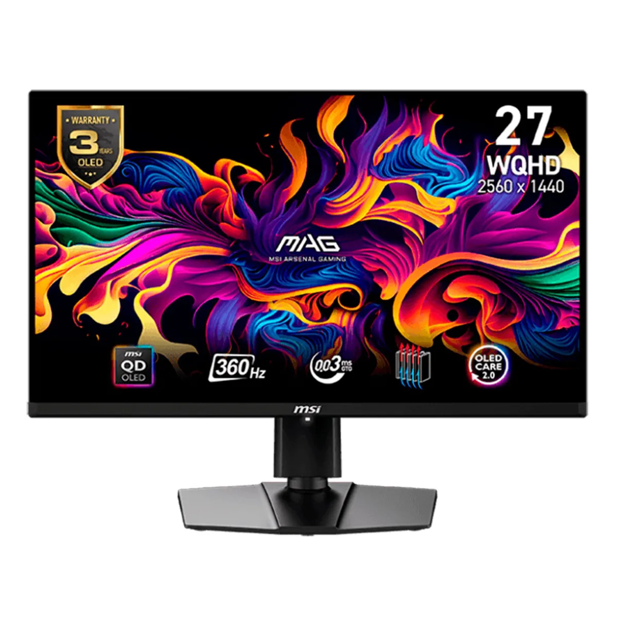 MSI - MONITOR MSI 27 360MHZ 003 MS PN MAG-271QPX-QD-OLED