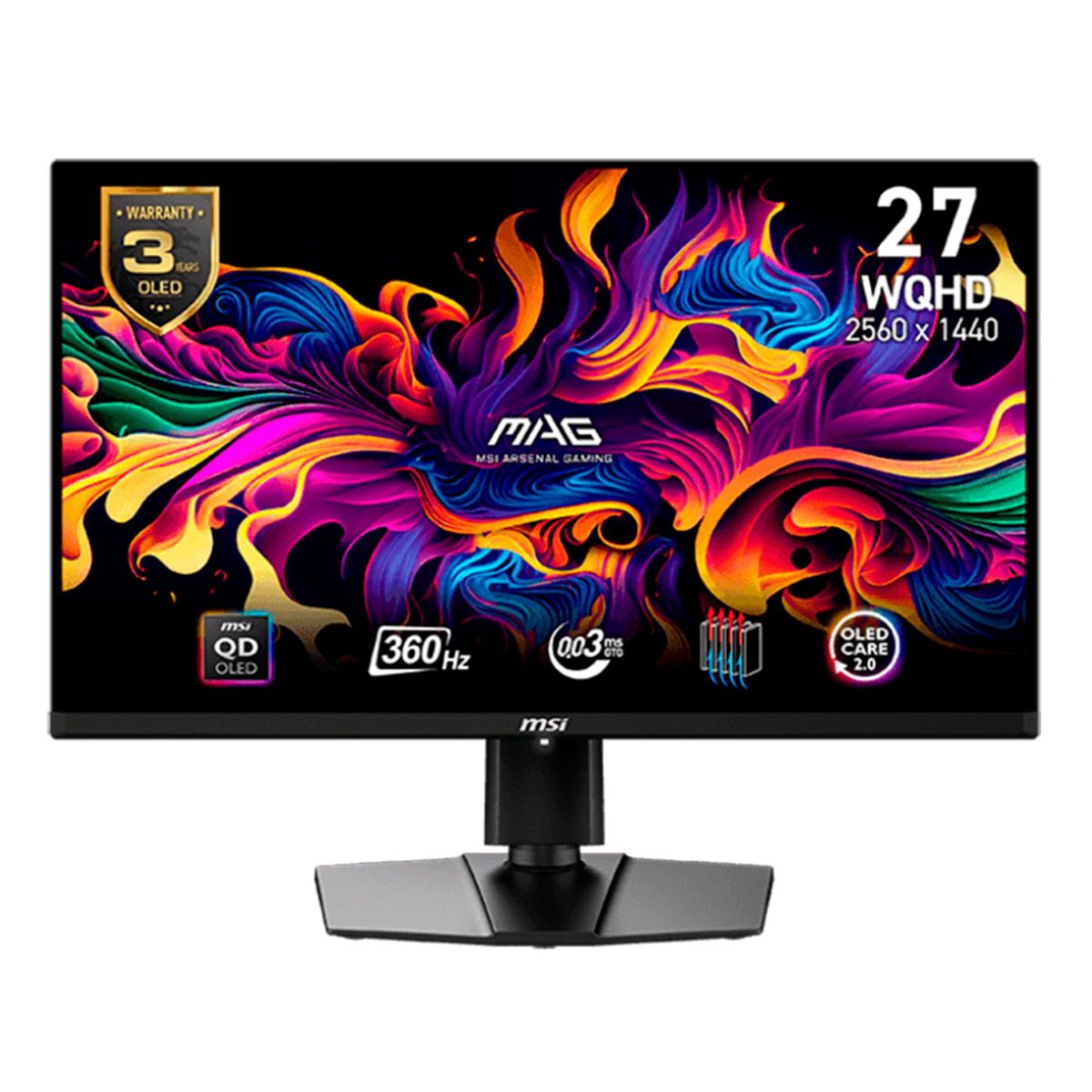 MSI - MONITOR MSI 27 360MHZ 003 MS PN MAG-271QPX-QD-OLED