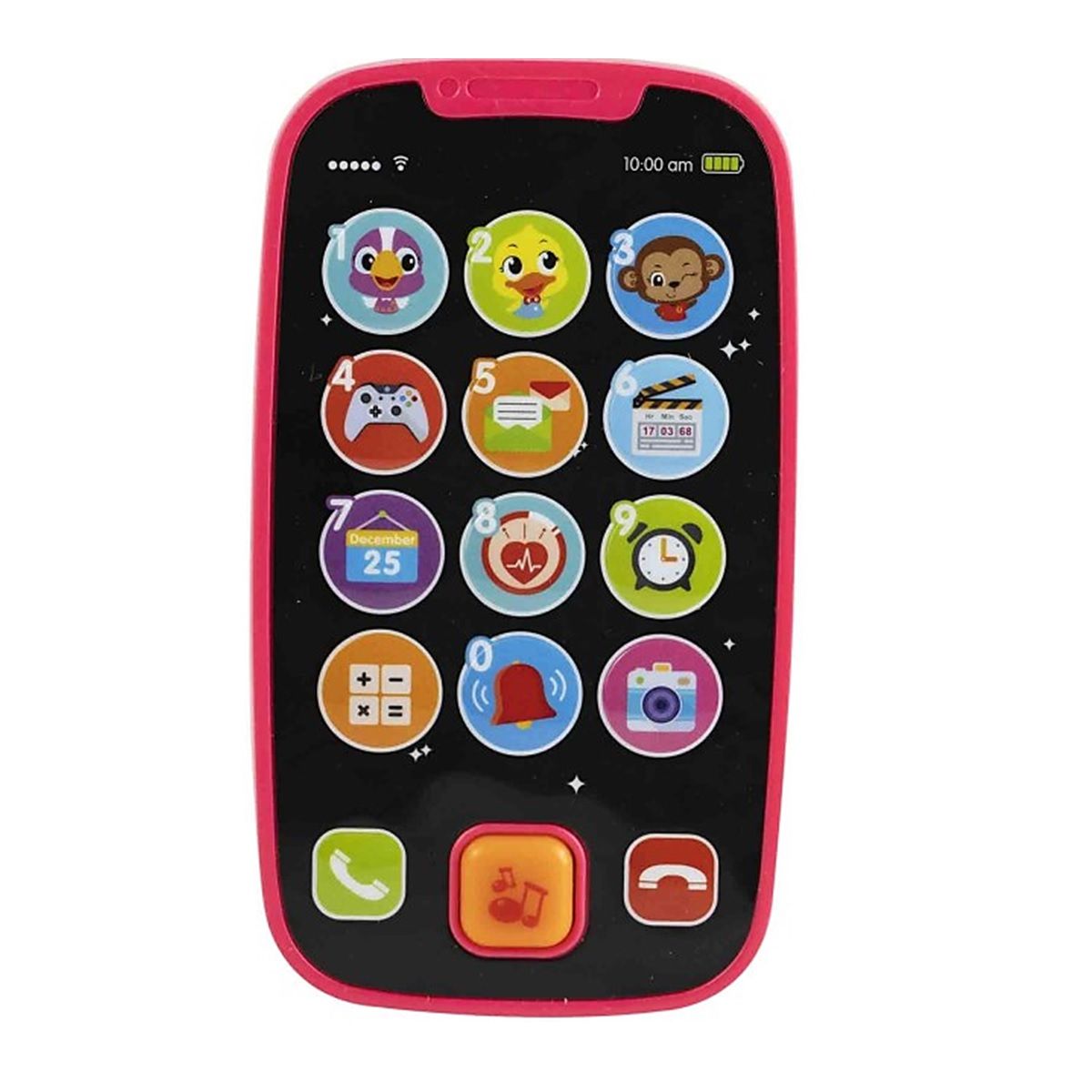 BASA - Juguete Teléfono Mi Primer Smart Phone Fucsia  Basa