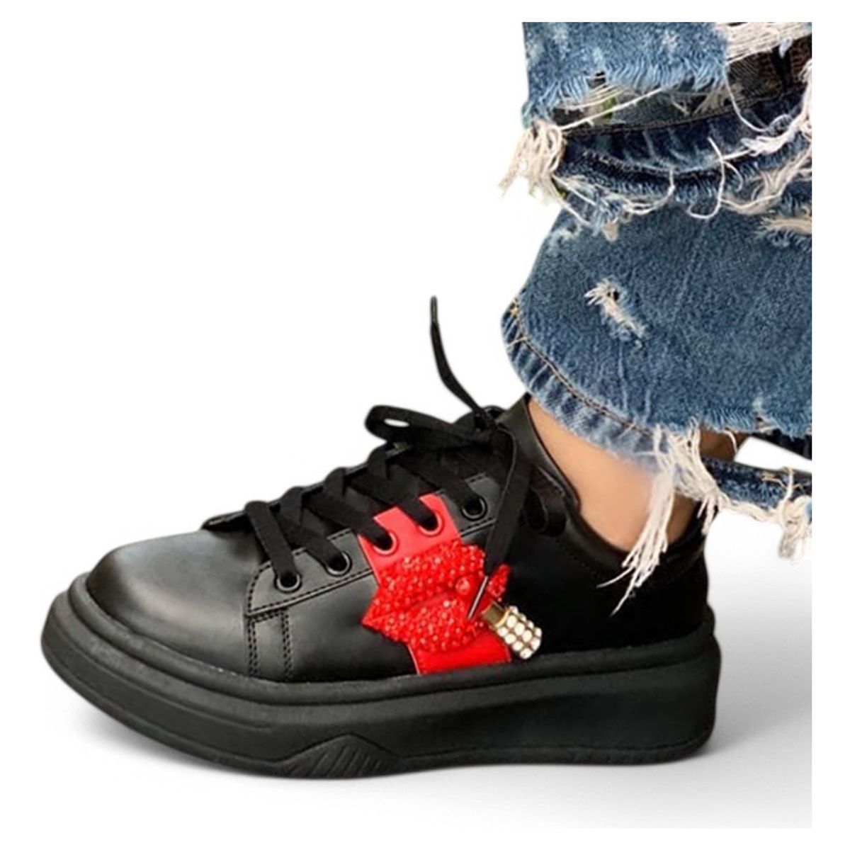 GENERICO - Zapatilla Mujer Eterna 2086L-53 Color Negro