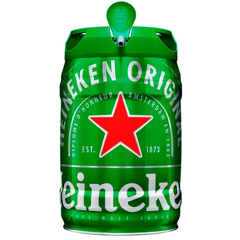 HEINEKEN - Cerveza HEINEKEN Barril 5Lt