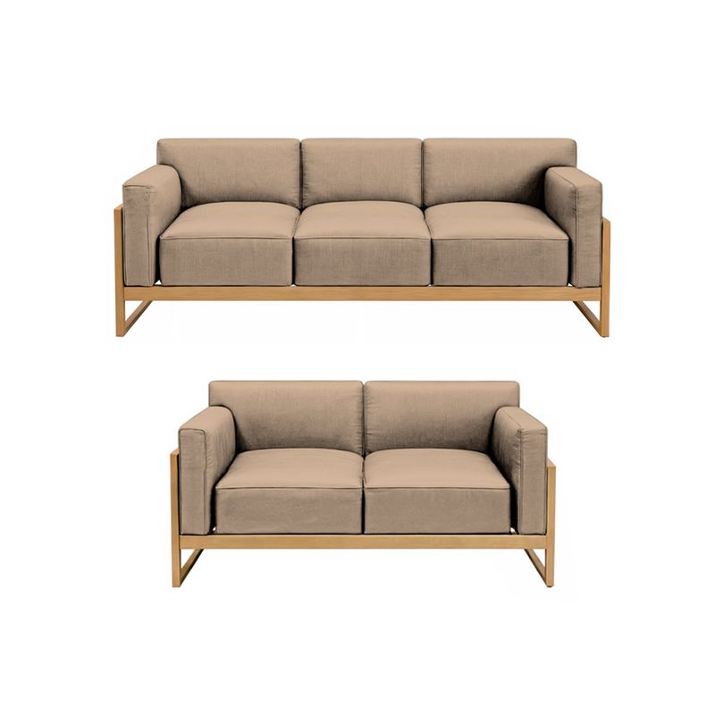 BARAKA HOME - Juego de sala 3 2 Luxury Lipkovo - Beige claro