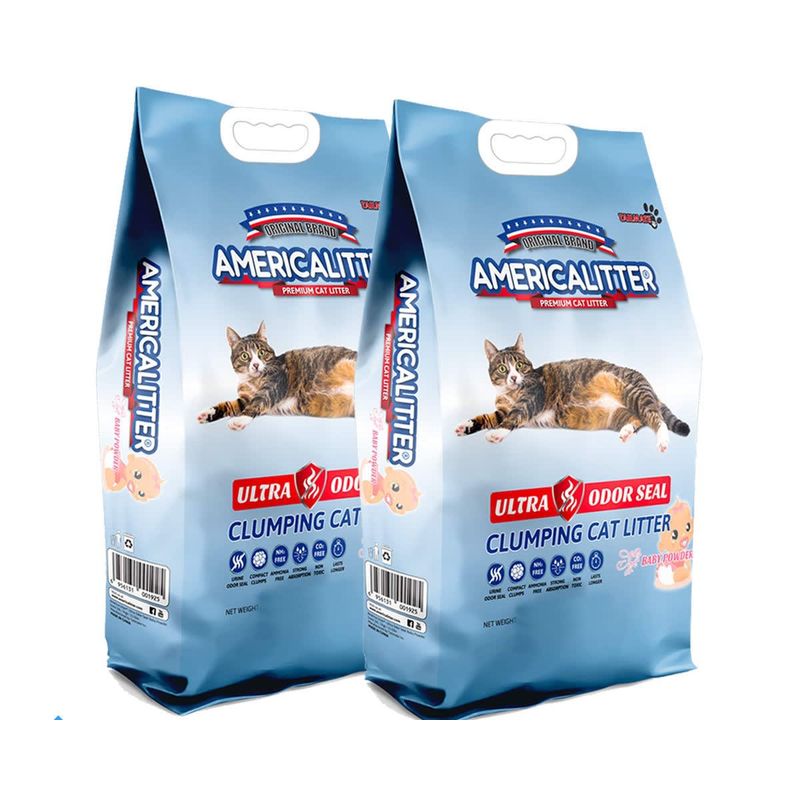 AMERICA LITTER - American Litter Arena Odor Seal Talco Bebe 15 Kg