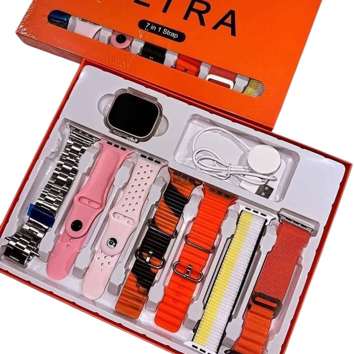 GENERICO - Reloj Smartwatch con 7 correas diferentes