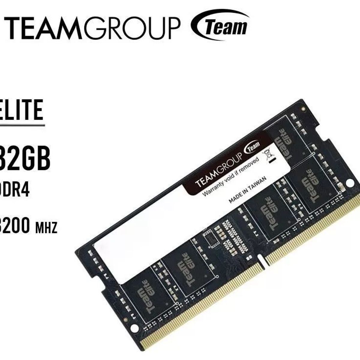 TEAM GROUP - Memoria RAM 32GB TeamGroup DDR4-3200 Mhz para laptop