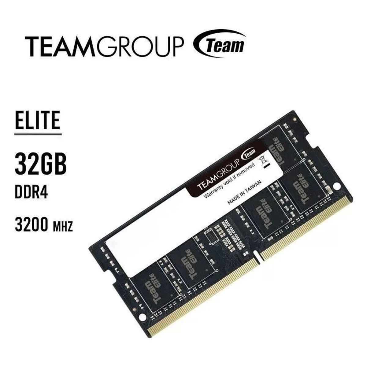 TEAM GROUP - Memoria RAM 32GB TeamGroup DDR4-3200 Mhz para laptop