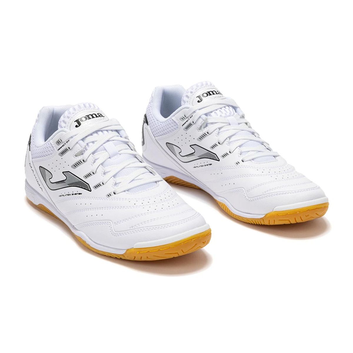 JOMA - Zapatillas Futbol Sala Maxima 2502 IN Blanco