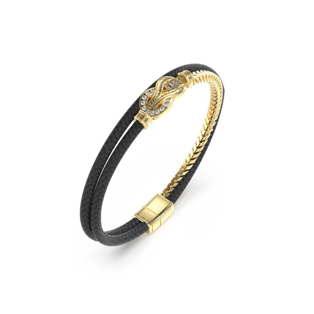 GUESS - Brazalete Guess Para Hombre JUMB05029JWYGBKS