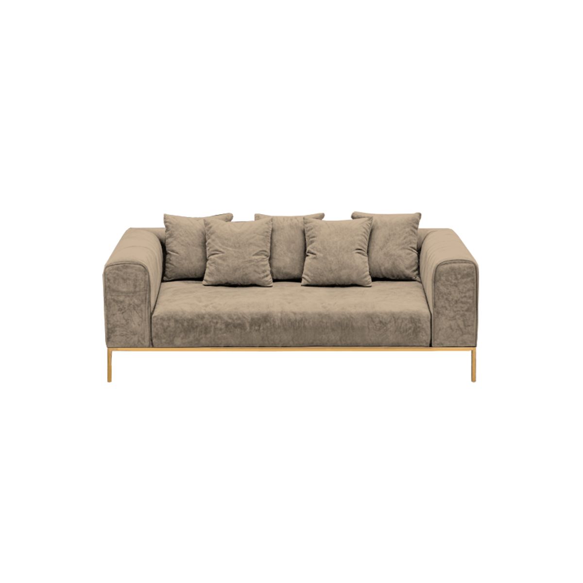 BARAKA HOME - Sofá Luxury Dolneni 3 Cuerpos - Beige claro