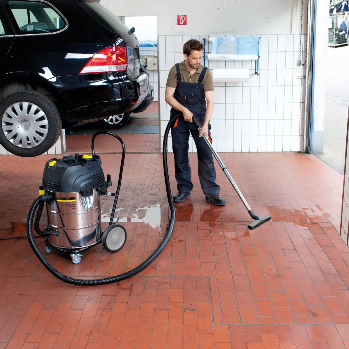 KARCHER - Aspiradora en seco y humedo NT75/2 2760W 75L Karcher
