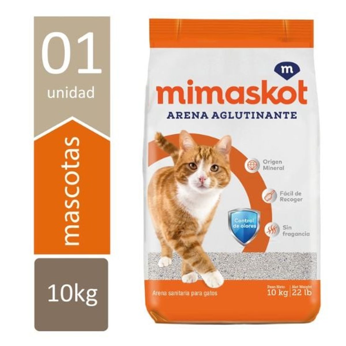MIMASKOT - MIMASKOT GATOS ARENA GATOS 10KG
