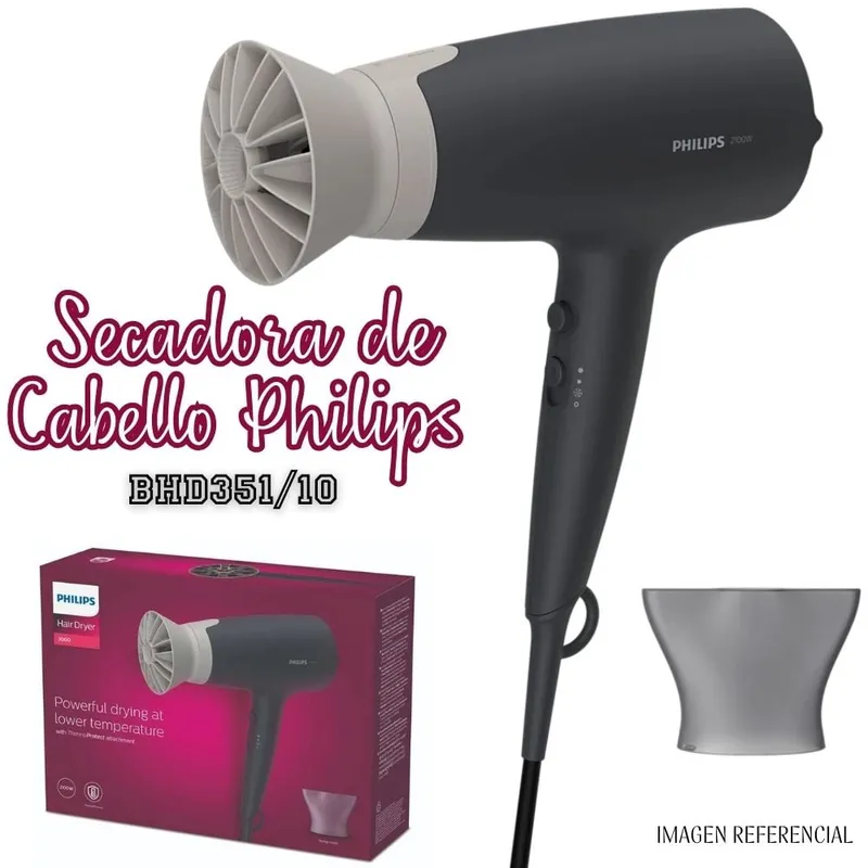 PHILIPS - Secadora de Cabello Philips 2100 - BHD351