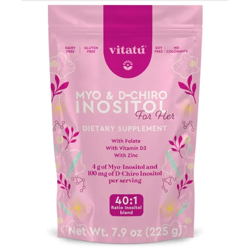 GENERICO - Myo y D-chiro Inositol 40:1 Polvo 45 Servings  -  Vitatu