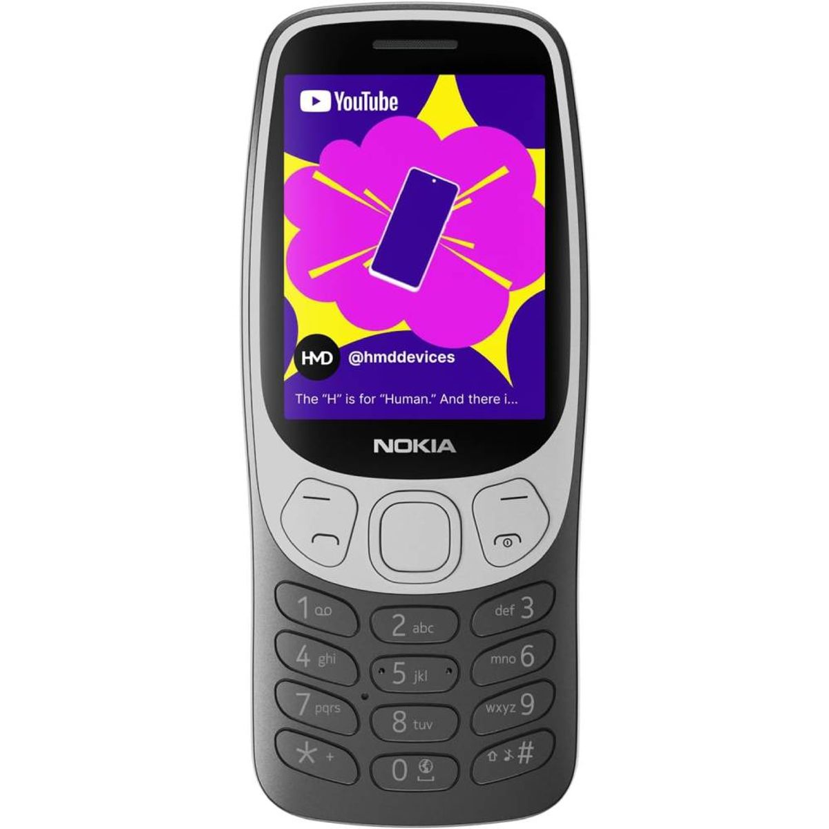 NOKIA - Nokia 3210 4G Diseño Clásico, Conectividad Moderna y Batería de Larga Duración