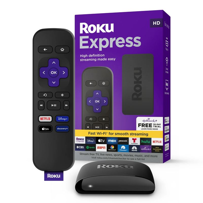 ROKU - Roku Express Full HD TV stick con control Remoto