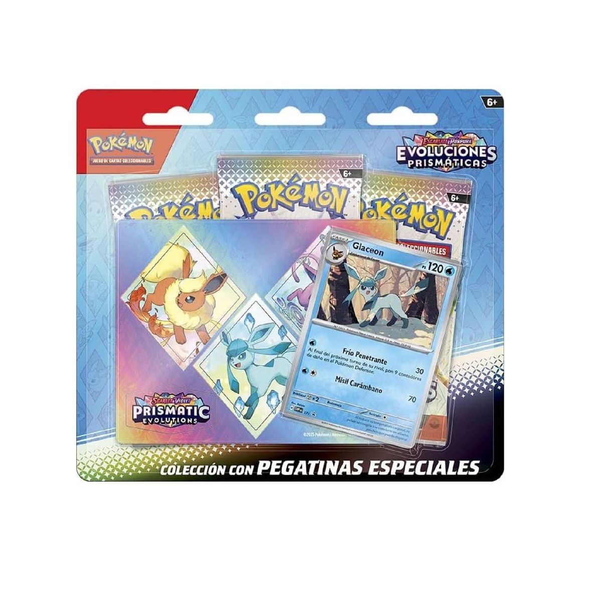 POKEMON - Pokemon TCG Prismatic Tech Sticker Colections Español