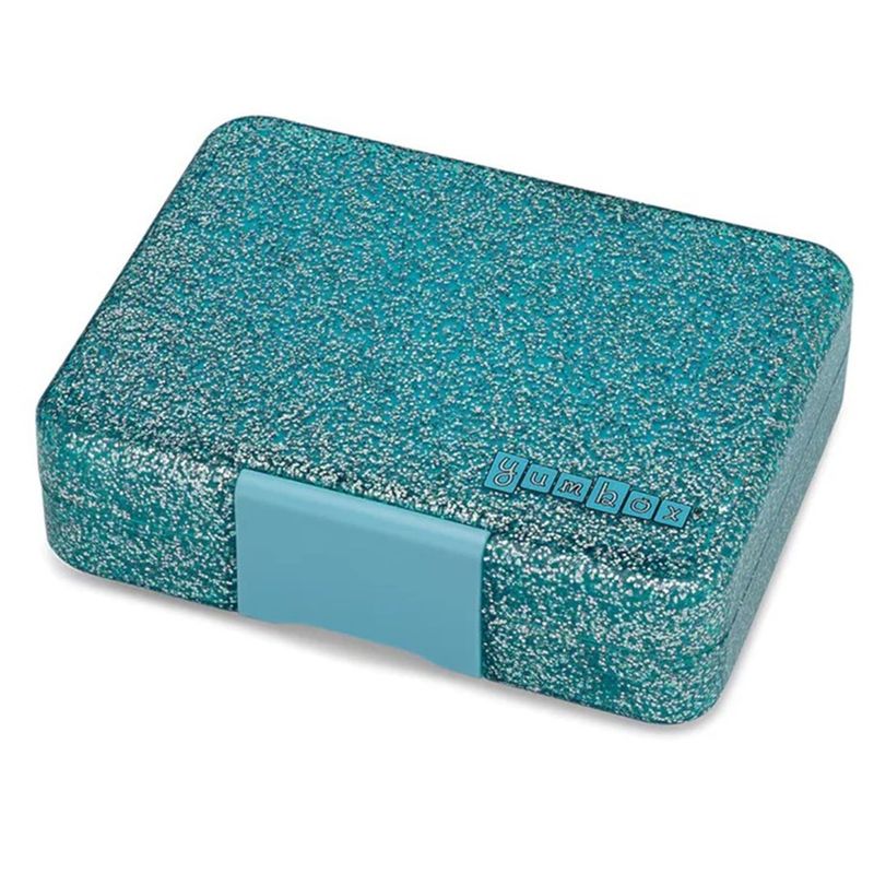 YUMBOX - Lonchera Snack 3C - Twinkle Teak Clear Blue