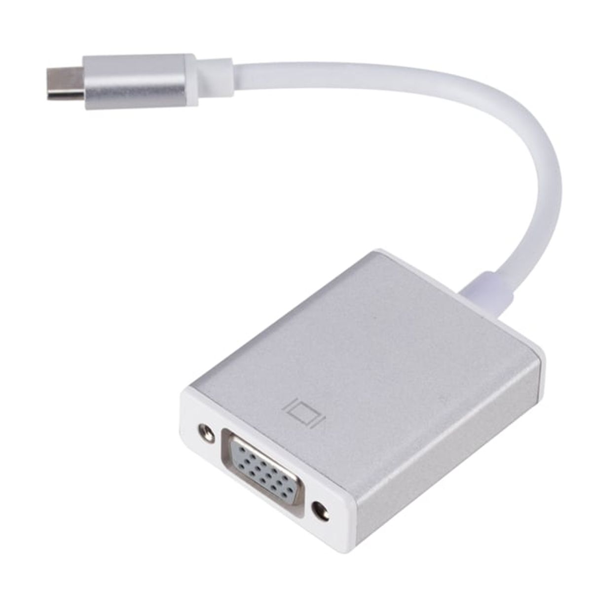 GENERICO - Adaptador Usb Tipo C a Vga para Laptop Mac Convertidor