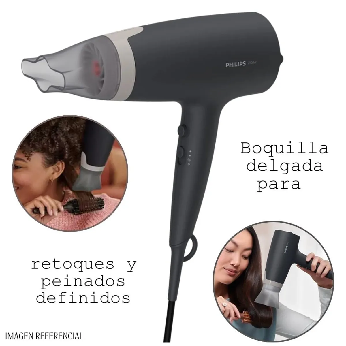 PHILIPS - Secadora de Cabello Philips - BHD351
