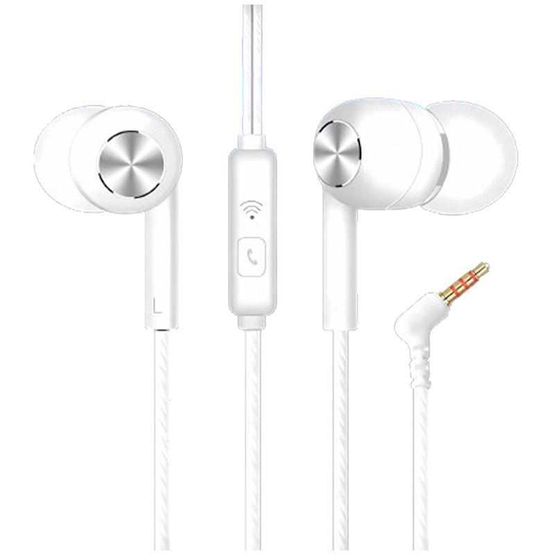 GENERICO - Audífonos Earphone SE378A con cable Micrófono Blanco