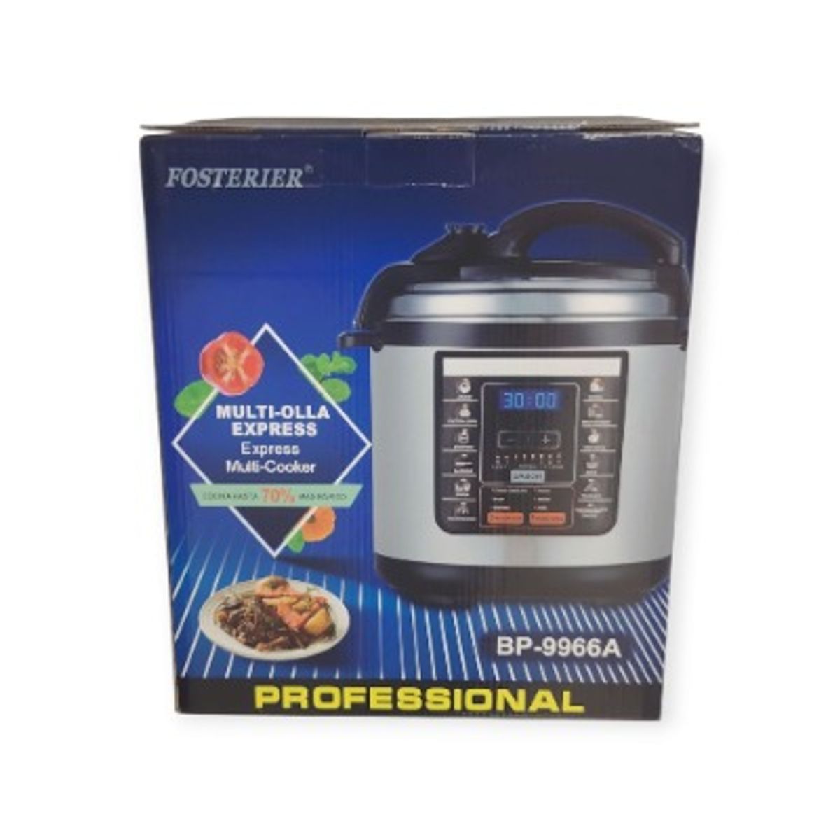 GENERICO - MULTI OLLA DE PRESION EXPRESS FOSTERIER DE 16 FUNCIONES 6LT