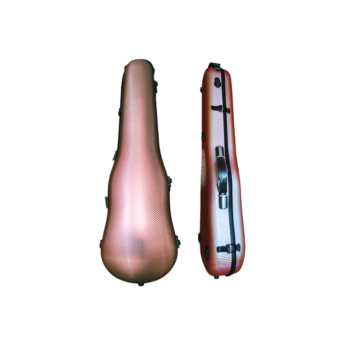 GENERICO - ESTUCHE FIBRA DE  CARBÓN MODELO  CLÁSICO PARA  VIOLÍN