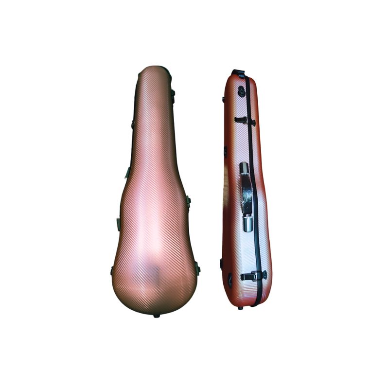 GENERICO - ESTUCHE FIBRA DE  CARBÓN MODELO  CLÁSICO PARA  VIOLÍN