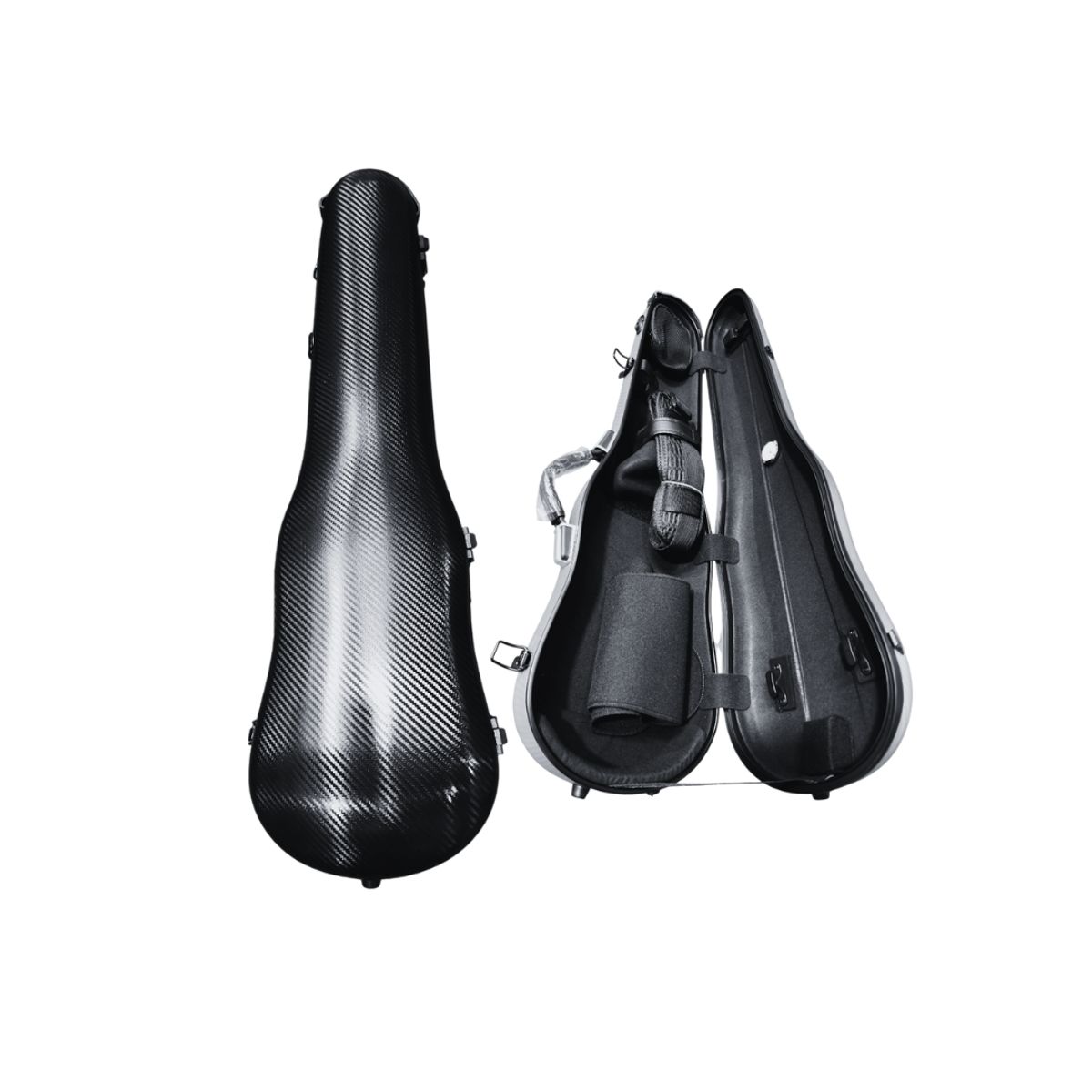 GENERICO - ESTUCHE FIBRA DE  CARBÓN MODELO  CLÁSICO PARA  VIOLÍN