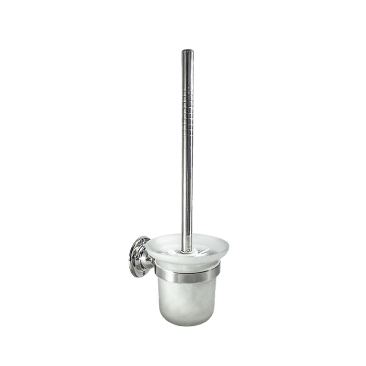 XM - PORTAESCOBILLA DE ACERO CON VIDRIO ADB6203