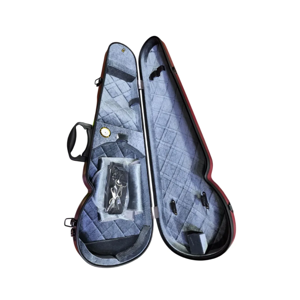 GENERICO - ESTUCHE TRIANGULAR  POLI CARBONO PARA  VIOLÍN