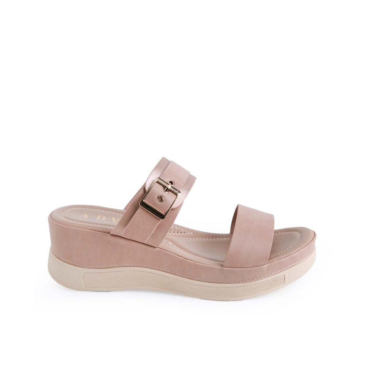 ADV - Sandalia Strap Casual ANA-2515 NudeOroRosa ADV