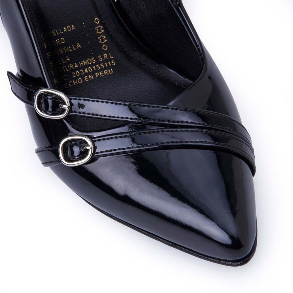 Piazza - Zapato Stiletto Casual MARC-2526 Negro Piazza