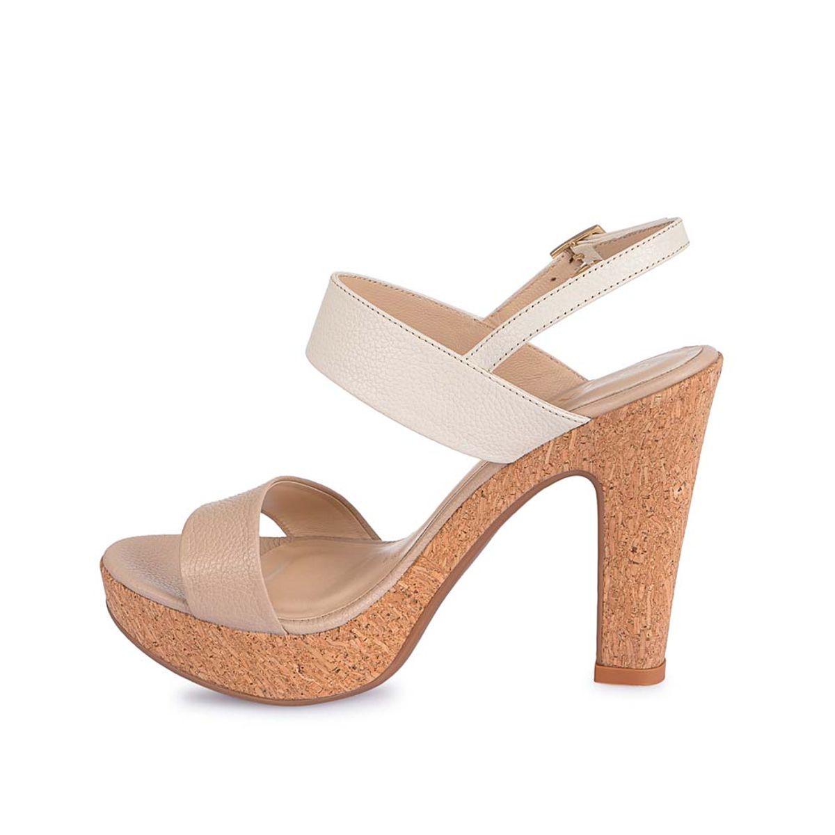 VIALE - Sandalia Strap Casual TATI-2506 Palo RosaHueso Viale Cuero