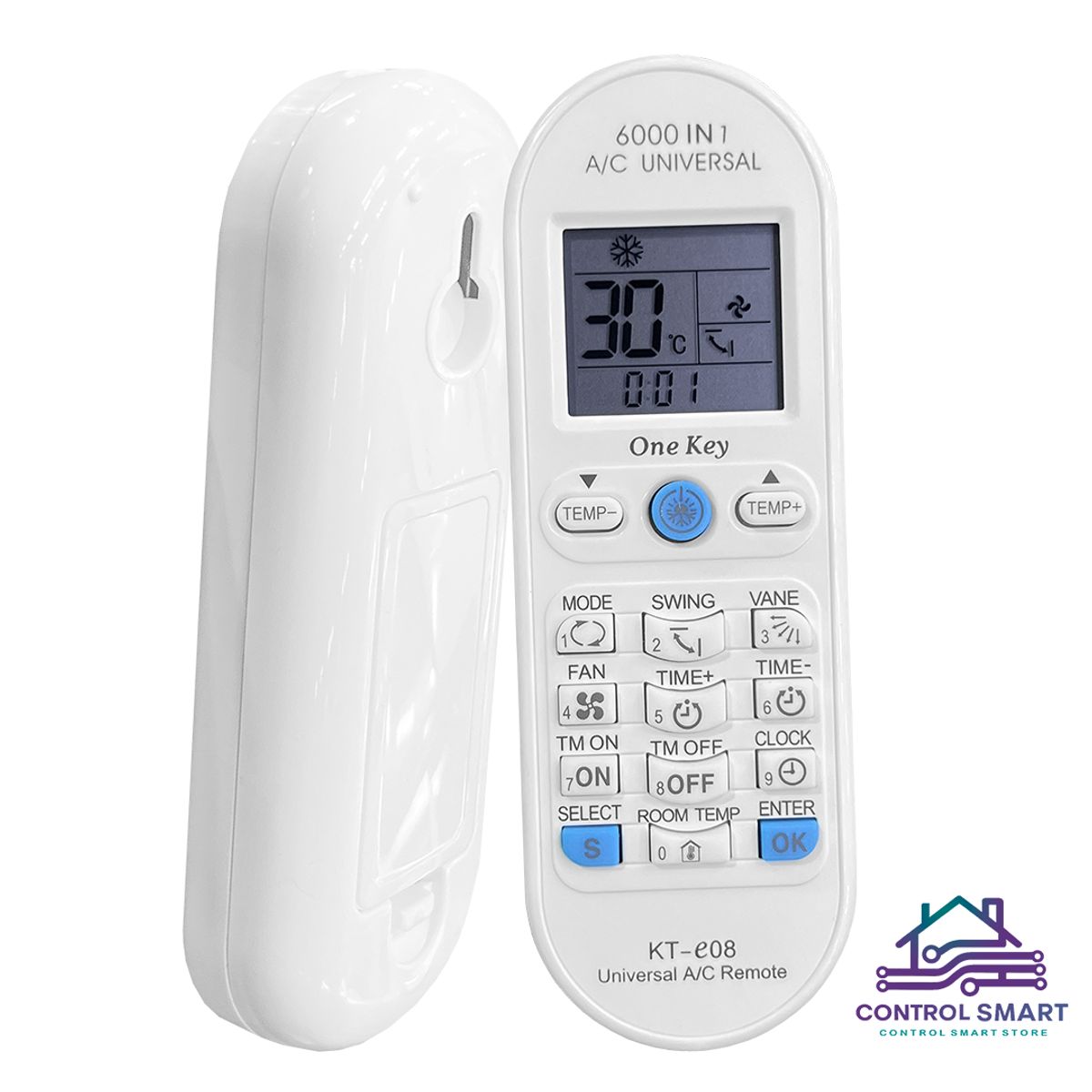 GENERICO - Control Remoto Universal para Aire Acondicionado 6000 en 1