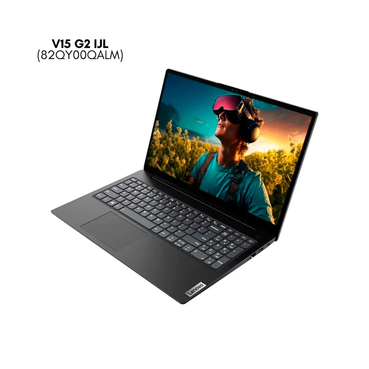 LENOVO - Laptop Lenovo V15 G2 IJL 15.6 Pulg. FHD Intel Celeron N4500 8GB RAM 256GB SSD 82QY00QALM