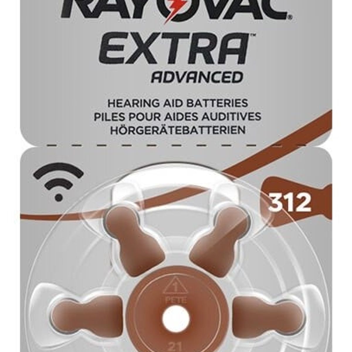 RAYOVAC - PILAS PARA AUDIFONOS MEDICADOS RAYOVAC 312 X 6 PILAS