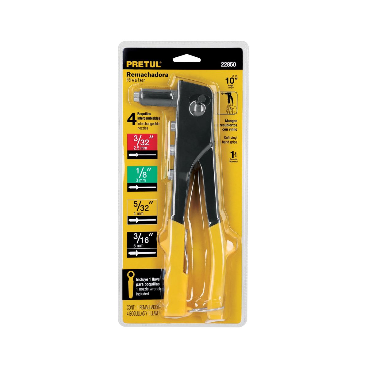 TRUPER - Remachadora Profesional 10 Pulg