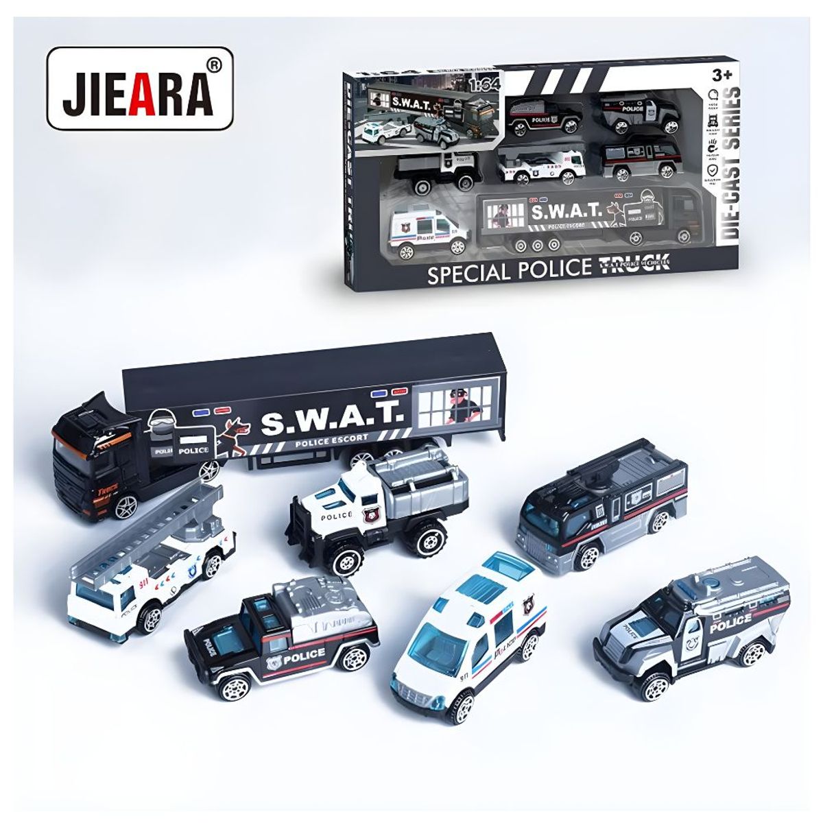 GRUPO CB - Camión Contenedor de Carros de Policía