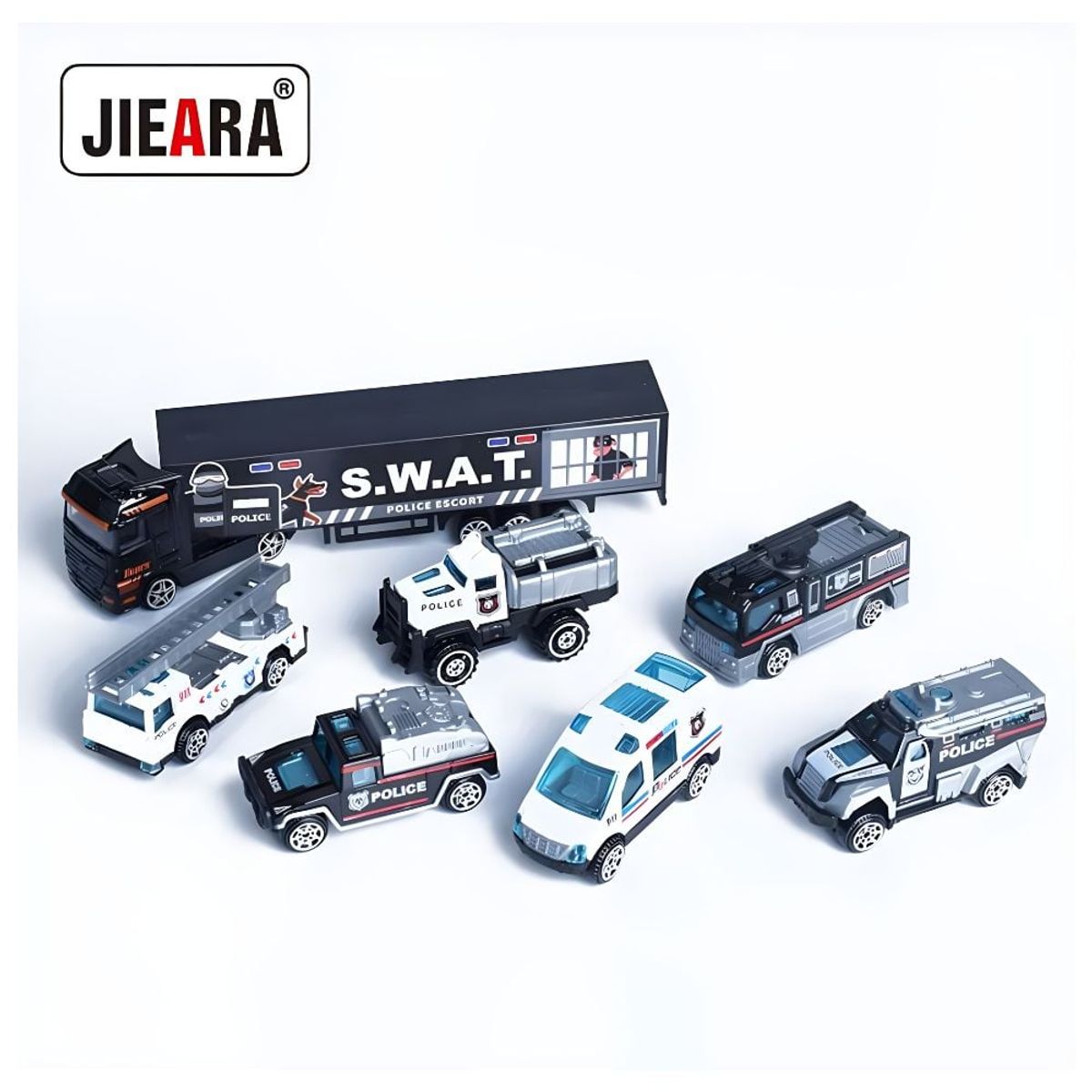 GRUPO CB - Camión Contenedor de Carros de Policía